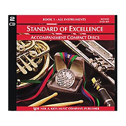KJOS Standard Of Excellence Book 1 Accompaniment CD (2-CD Set)