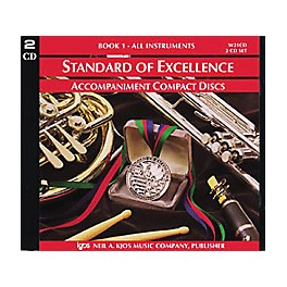 KJOS Standard Of Excellence Book 1 Accompaniment CD (2-CD Set)