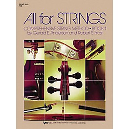 KJOS All for Strings 1 String Bass Book