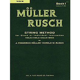 KJOS Muller-Rusch String Method 1 Violin Book