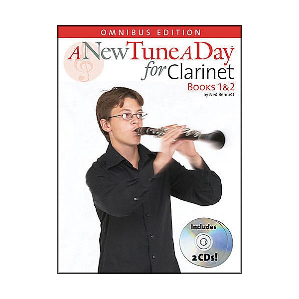 Music Sales A New Tune A Day Clarinet Omnibus Book 1&2 Book/2CD's