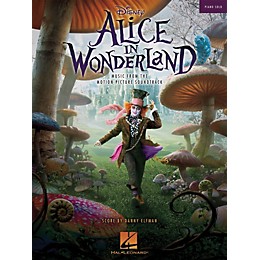 Hal Leonard Alice In Wonderland Music From The Motion Picture Soundtrack Piano Solo
