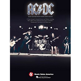 Music Sales AC/DC Easy Guitar TAB with Riffs And Solos