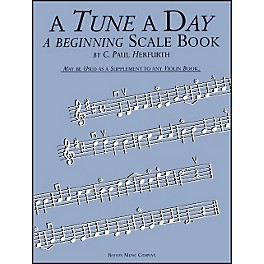 Music Sales A Tune A Day Beginning Scale Book Violin