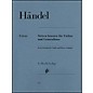G. Henle Verlag 7 Sonatas for Violin and Basso Continuo By Handel thumbnail