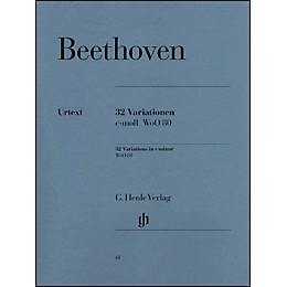 G. Henle Verlag 32 Variations C Minor WoO 80 By Beethoven
