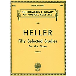 G. Schirmer 50 Selected Studies for Piano By Heller