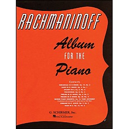 G. Schirmer Album for The Piano By Rachmaninoff