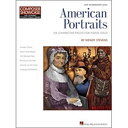Hal Leonard American Portraits - Six Character Pieces for Piano Solo - Composer Showcase Intermediate