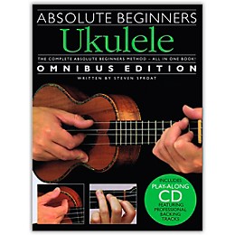 Music Sales Absolute Beginners Ukulele - Books 1 & 2 with CD