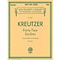 G. Schirmer 42 Studies Transcribed for The Viola By Kreutzer thumbnail