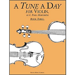 Music Sales A Tune A Day for Violin Book 3
