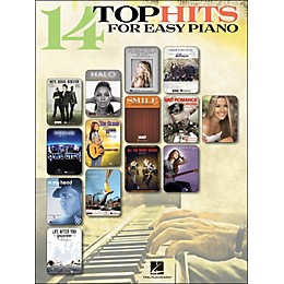 Hal Leonard 14 Top Hits for Easy Piano 2010 Edition