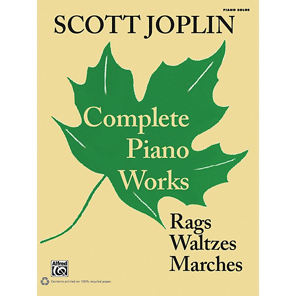 Alfred Scott Joplin - Complete Piano Works Early Advanced Piano Collection