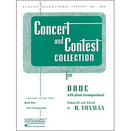 Hal Leonard Concert And Contest Collection Oboe Solo Part Only