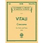 G. Schirmer Ciaccona for Violin And Piano By Vitali thumbnail