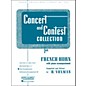 Hal Leonard Concert And Contest Collection for French Horn In F Piano Accompaniment Only