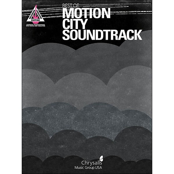 Hal Leonard Best Of Motion City Soundtrack Guitar Tab Songbook
