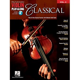 Hal Leonard Classical Violin Play-Along Volume 3 Book/Online Audio