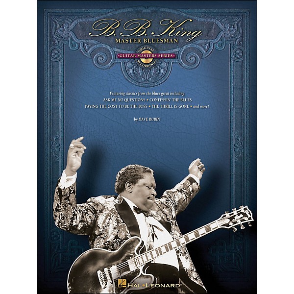 Hal Leonard B.B. King Master Bluesman - Deluxe Edition Book & CD