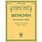G. Schirmer Beethoven: Favorite Piano Works - Schirmer's Library Of Musical Classics LB 2071 By Beethoven thumbnail