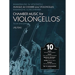 Editio Musica Budapest Chamber Music for Violoncellos Volume 10 Score And Parts (for 4 Cellos)