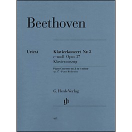 G. Henle Verlag Concerto for Piano And Orchestra C Minor Op. 37, No. 3 By Beethoven