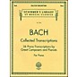 G. Schirmer Collected Transcriptions 26 Piano Transcribed By Great Composers & Pianists By Bach thumbnail