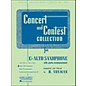 Hal Leonard Concert And Contest Collection E Flat Alto Saxophone Solo Part Only