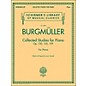 G. Schirmer Collected Studies for Piano - Op. 100 105 109 By Burgmuller thumbnail