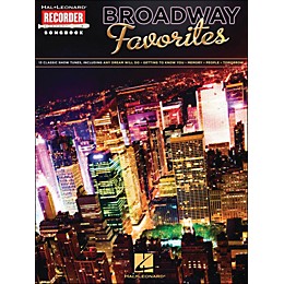Hal Leonard Broadway Favorites Recorder Songbook