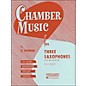 Hal Leonard Chamber Music Series Three Saxophones Two Altos And Tenor - Easy To Medium thumbnail