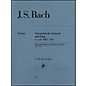 G. Henle Verlag Chromatic Fantasy and Fugue D minor BWV 903 and 903a By Bach thumbnail