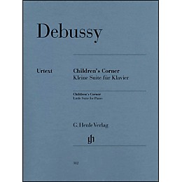 G. Henle Verlag Children's Corner Little Suite for Piano By Debussy