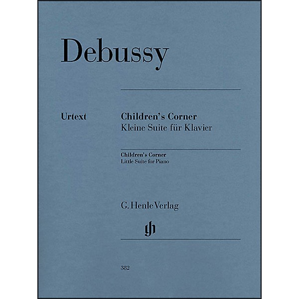 G. Henle Verlag Children's Corner Little Suite for Piano By Debussy