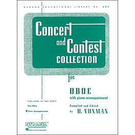 Hal Leonard Concert And Contest Collection for Oboe Piano Accompaniment Only