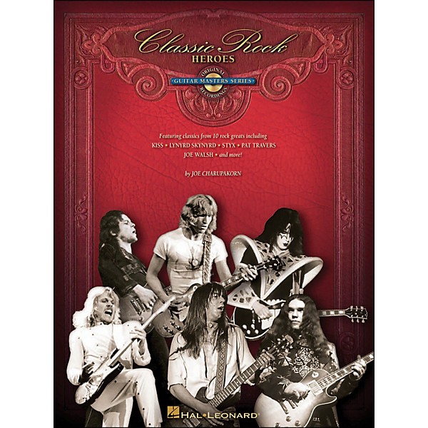 Hal Leonard Classic Rock Heroes Deluxe Edition Book/CD