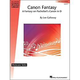 Hal Leonard Canon Fantasy - Fantasy On Pachelbel's Canon In D - Hlspl Showcase Solo Level 5