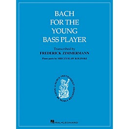 Hal Leonard Bach for The Young Bass Player By Bach