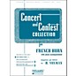 Hal Leonard Concert And Contest Collection French Horn In F Solo Part Only