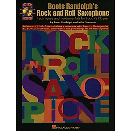 Hal Leonard Boots Randolphs Rock & Roll Saxophone Book/CD