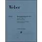 G. Henle Verlag Clarinet Concerto No. 1 in F minor, Op. 73 By Weber thumbnail