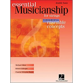 Hal Leonard Essential Musicianship for Strings - Ensemble Concepts Fundamental Double Bass