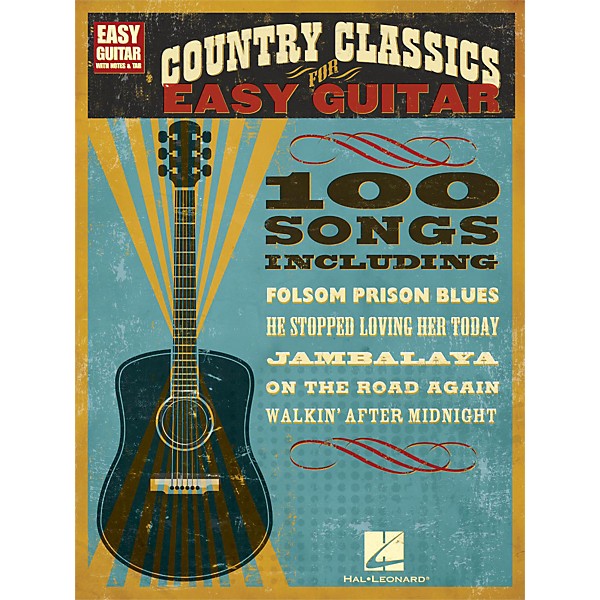 Hal Leonard Country Classics for Easy Guitar (with Tab)