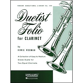 Hal Leonard Duetist Folio for Clarinet Easy To Medium