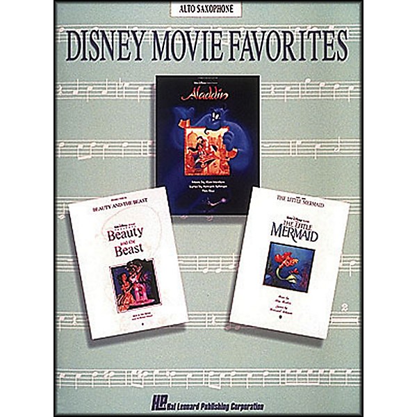 Hal Leonard Disney Movie Favorites for Alto Saxophone