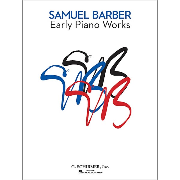 G. Schirmer Early Piano Works By Barber