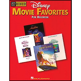 Hal Leonard Disney Movie Favorites Let's Play Recorder!