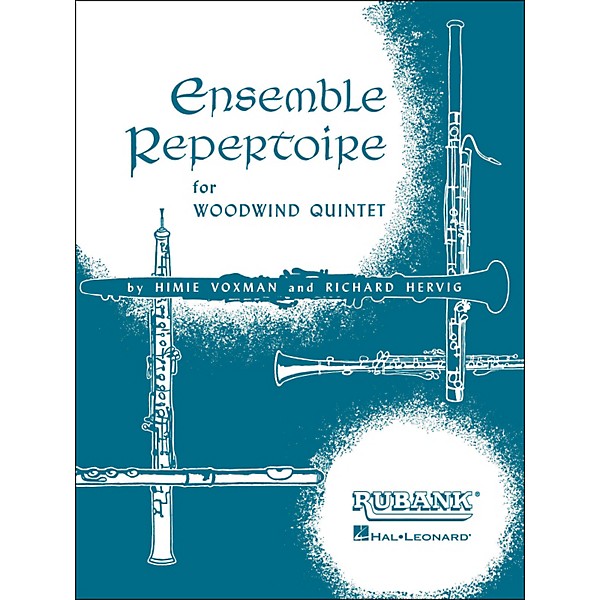 Hal Leonard Ensemble Repertoire for Woodwind Quintet - Full Score