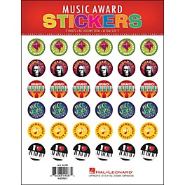 Hal Leonard Music Award Stickers Package